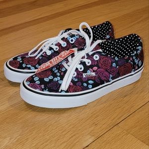 NWT Floral Vans